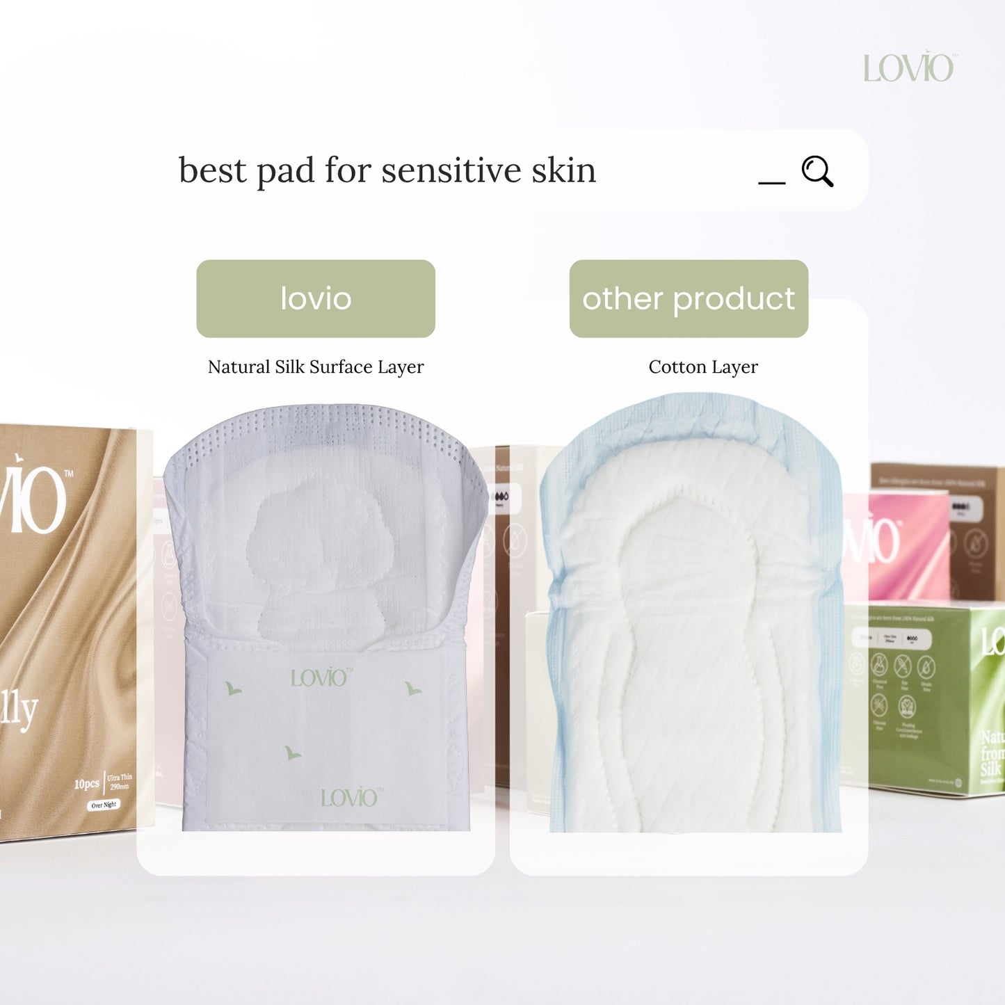 Lovio Sensitive Skin Trio Bundle Set