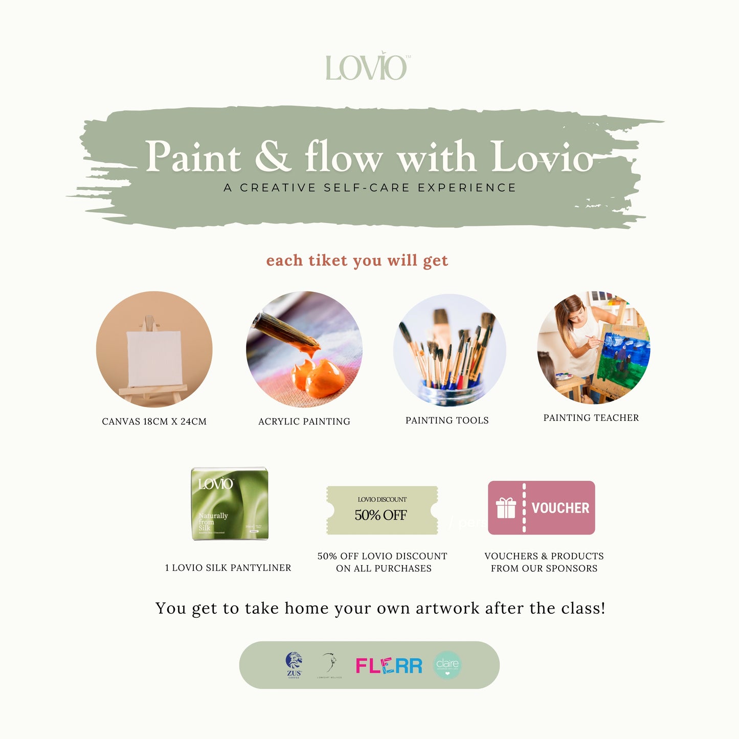 Paint & Flow with Lovio: A Creative Self-Care Experience