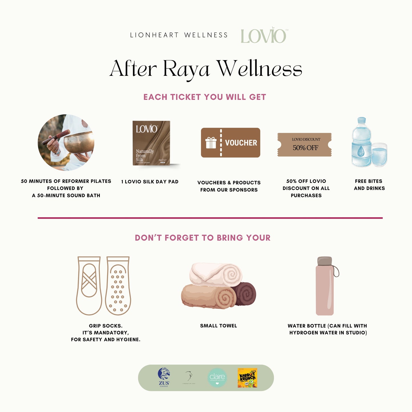 After Raya Wellness: Reformer Pilates & Sound Bath with Lovio