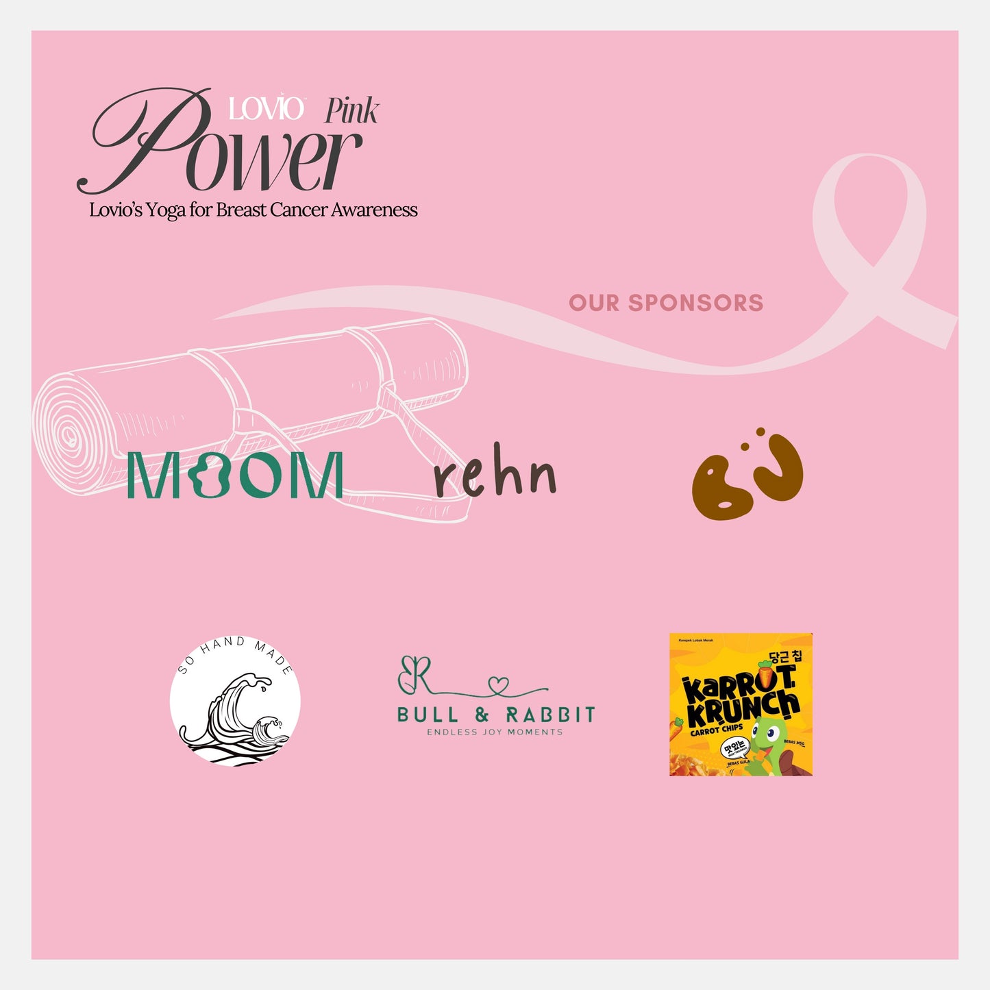 Pink Power: Lovio’s Yoga for Breast Cancer Awareness