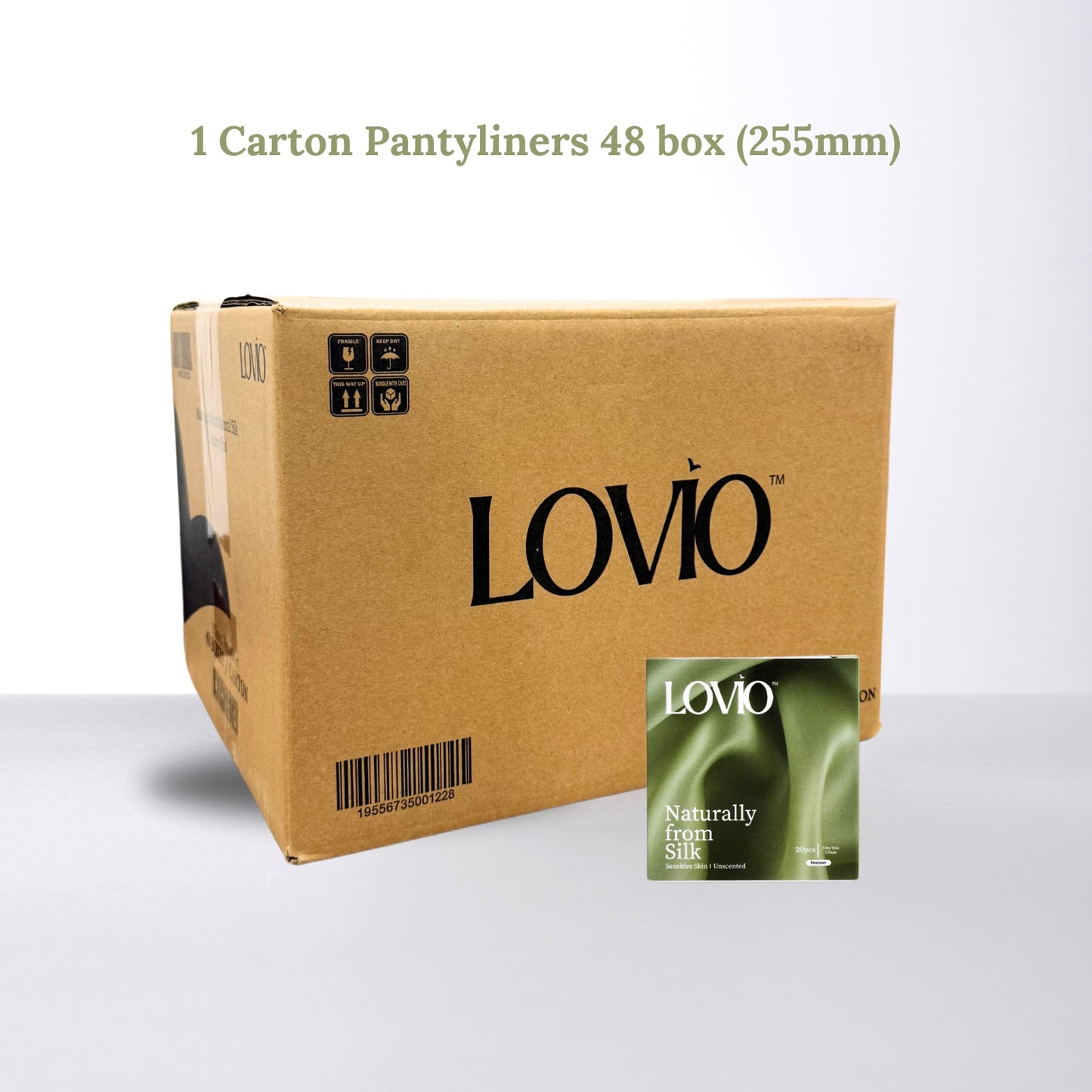 Sensitive Skin Pantyliners - 1 Carton Pantyliners 48 box (SAVE 237.60)