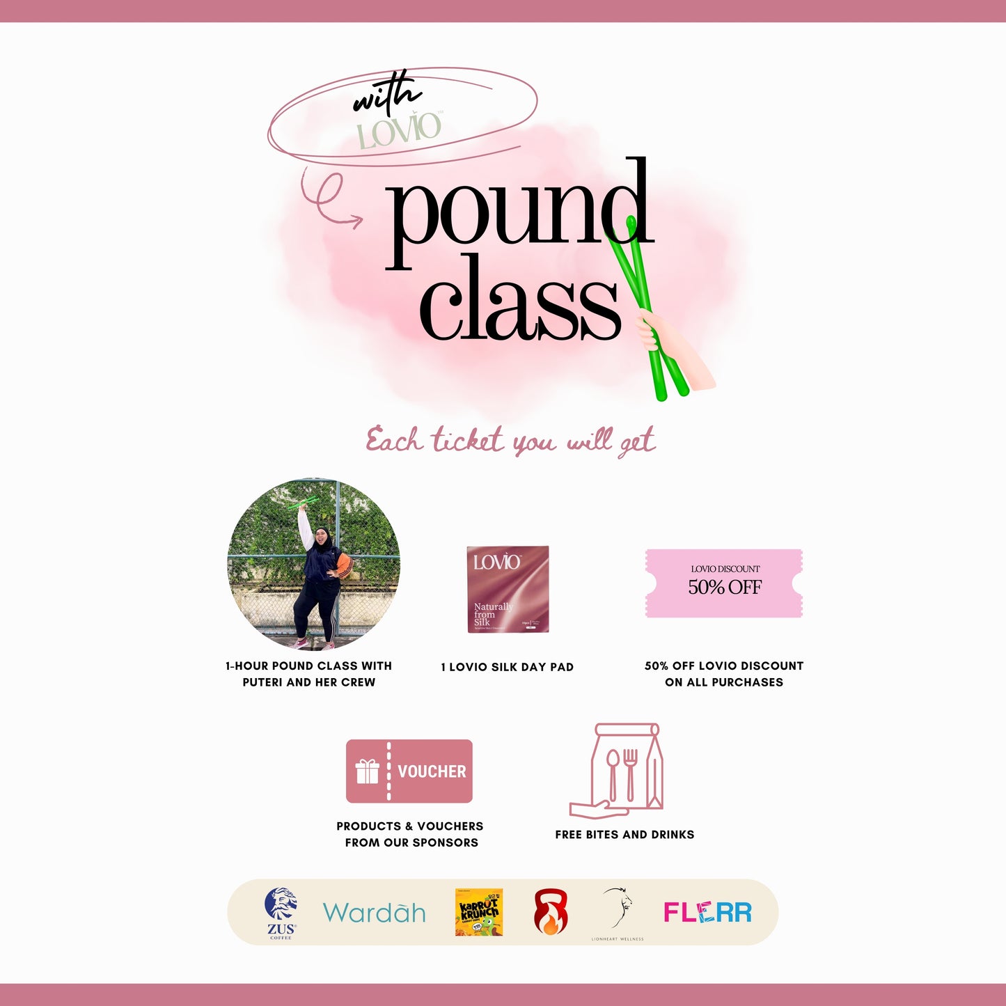 Pound Class with Lovio at PARC SUBANG JAYA