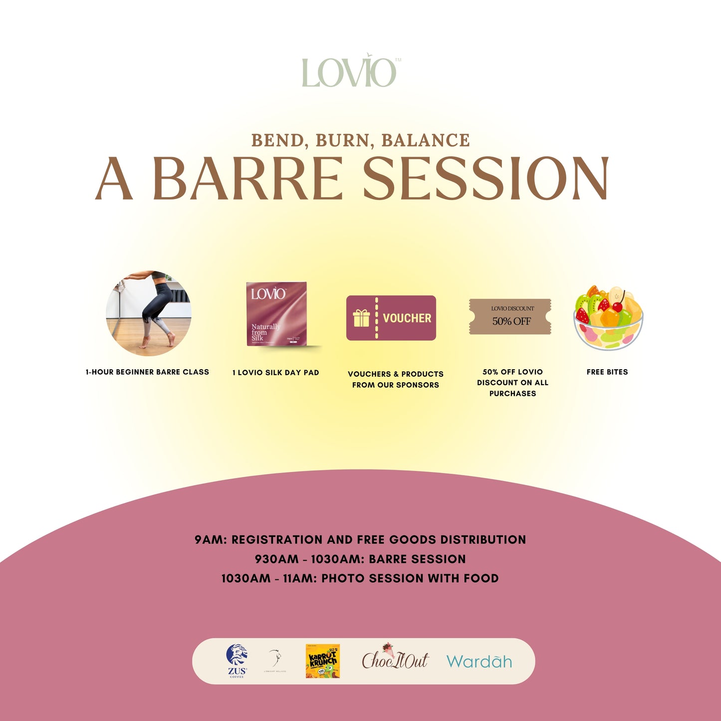 Bend, Burn, Balance: A Barre Session with Lovio