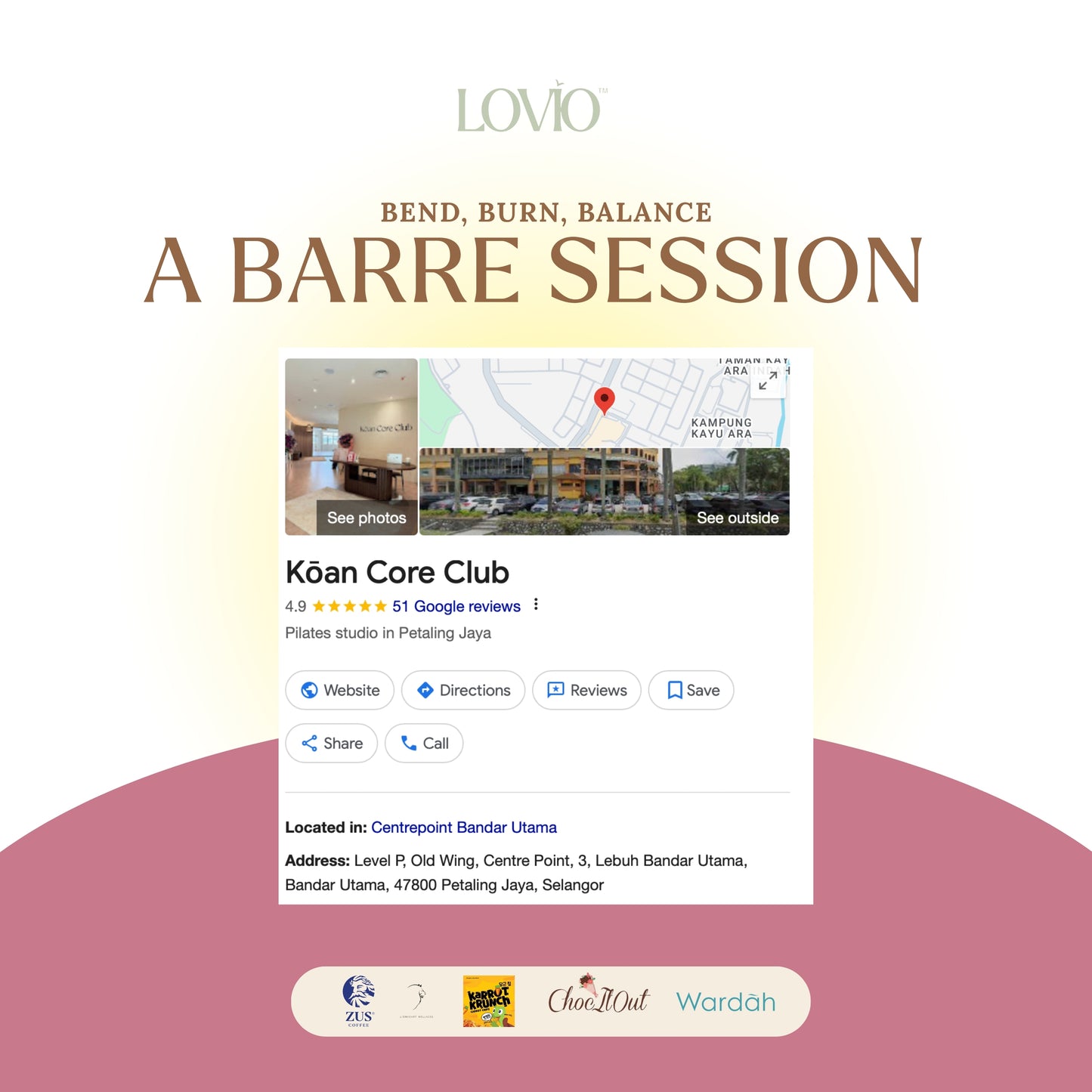 Bend, Burn, Balance: A Barre Session with Lovio