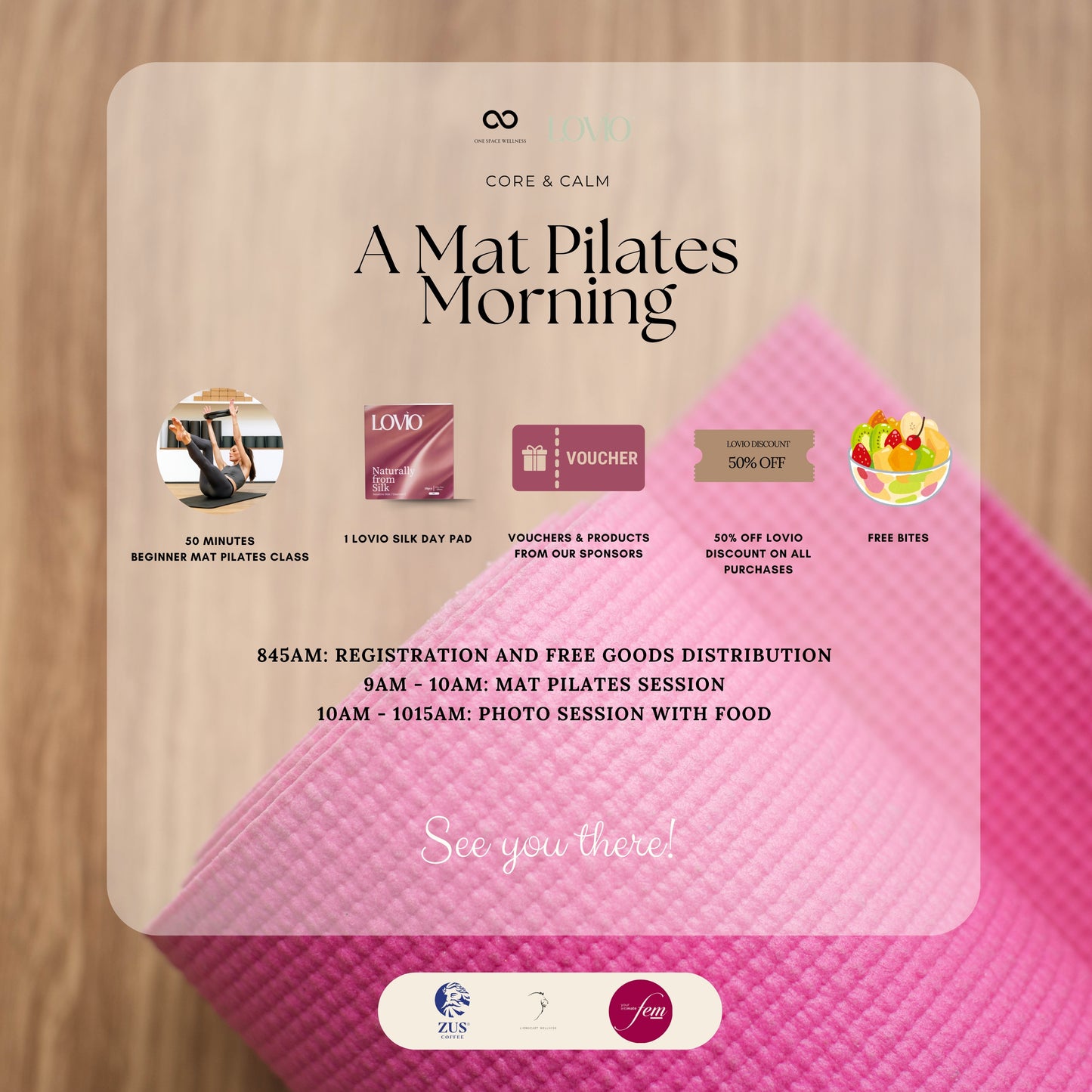 Core & Calm: A Mat Pilates Morning