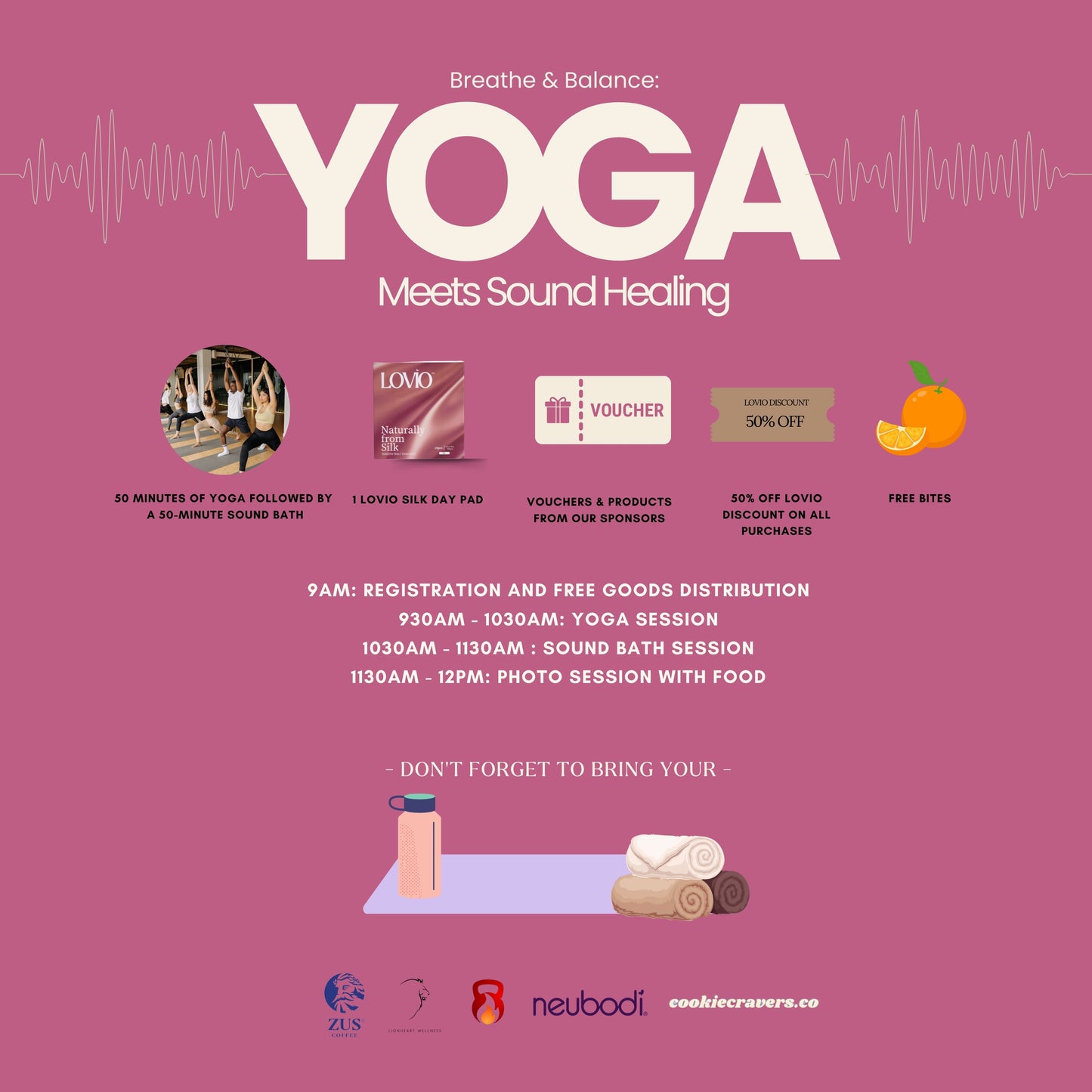 Breathe & Balance: Yoga meets Sound Healing